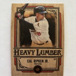 2025 Topps Cal Ripken Jr Heavy Lumber case hit