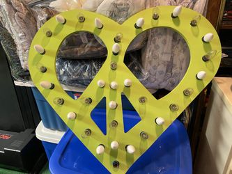 Heart for wedding or parties