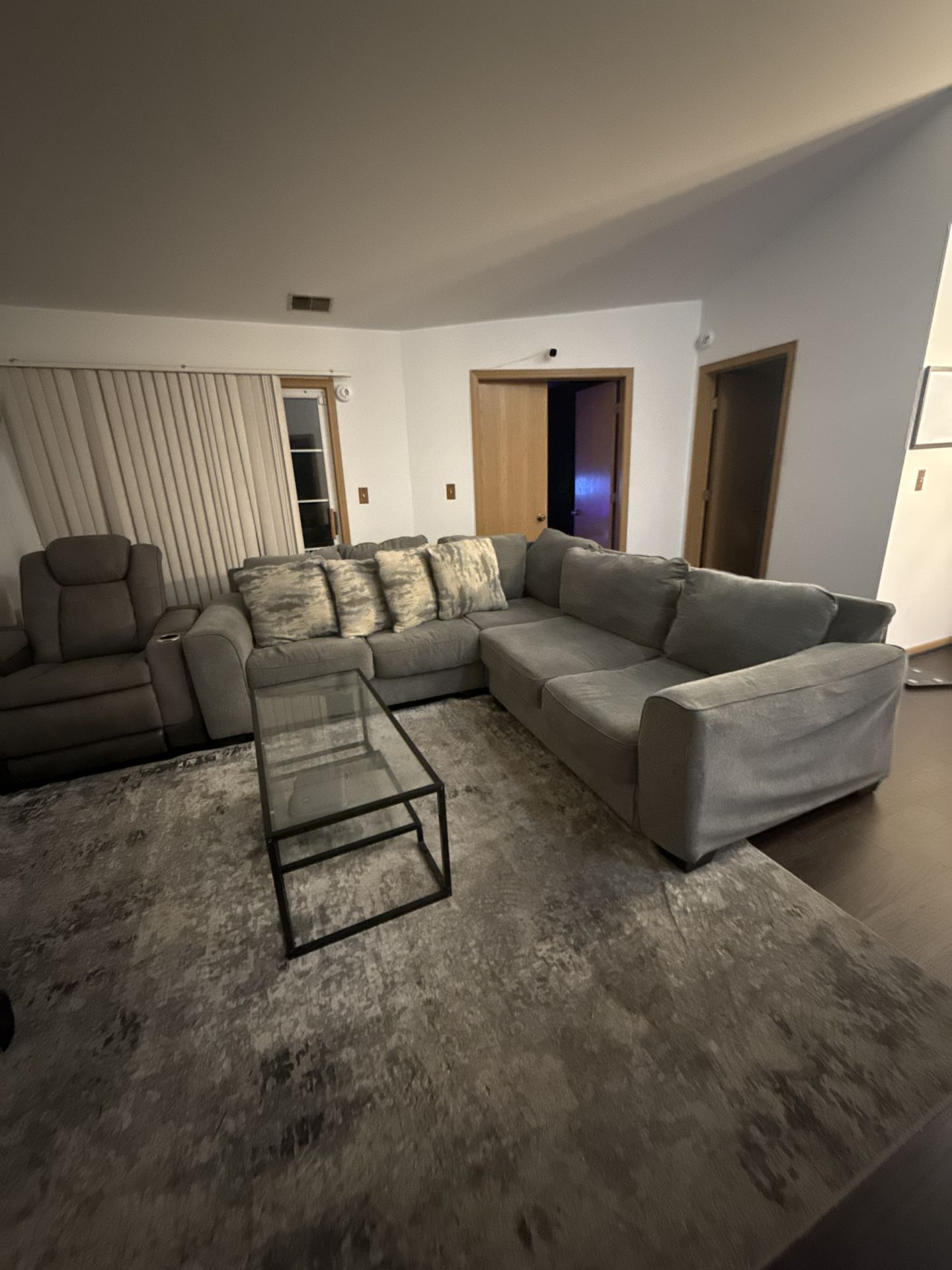 Grey Couch From Ashley’s Furniture