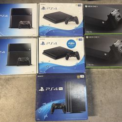 Ps4 Xbox Boxes Only