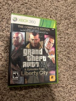 Grand Theft Auto IV And Episodes From Liberty City  Complete Edition For Xbox 360