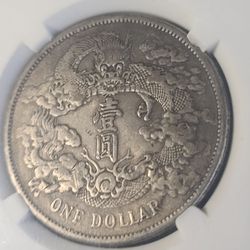 China Coin  One Dollar. Dragon. 