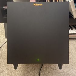 Klipsch R-8SW Subwoofer (No Sound)