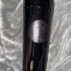 Starbucks Cup Black Paint Drip (Halloween) Edition