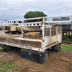 Used Flatbed For Dually Truck 12ft Bed. 