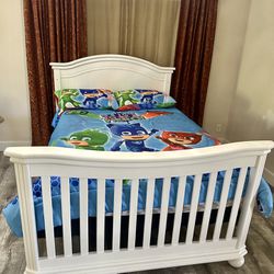 Sorelle Vista Elite Convertible Full Bed And Kids Dresser 