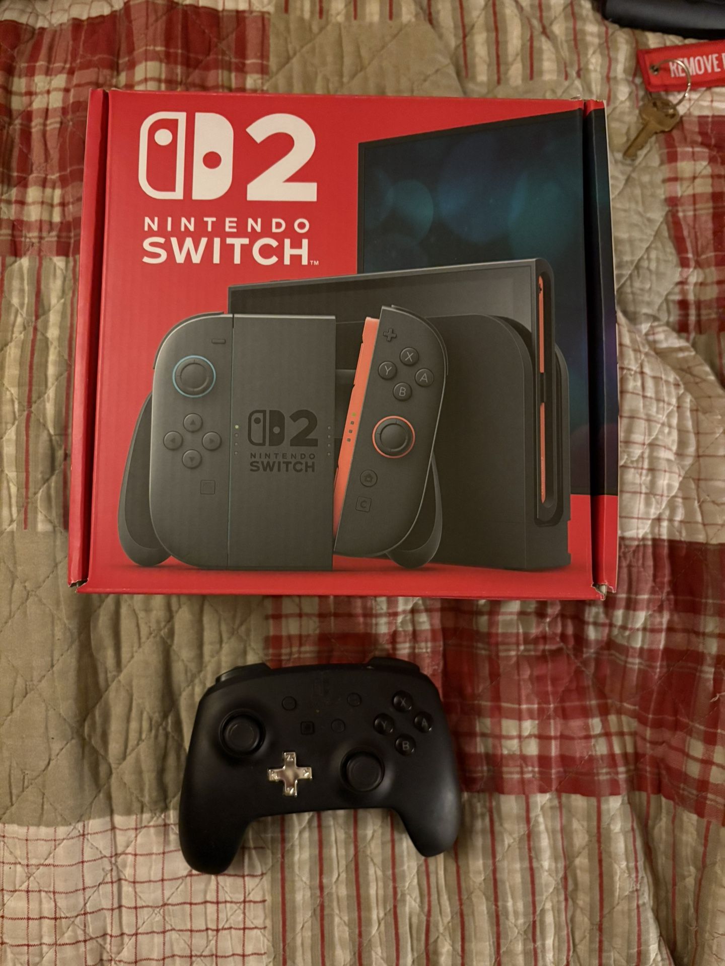 Nintendo switch 2 with wireless controller
