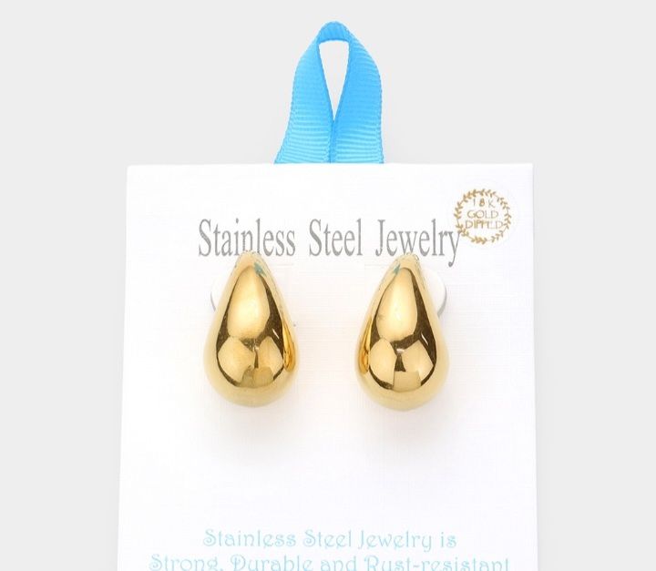 Brand New Stainless Steel Earrings 