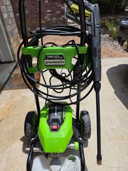 Greenworks washer 1800psi