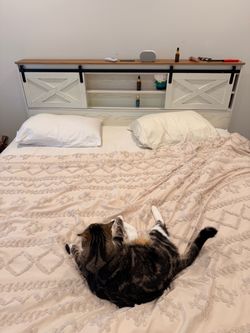 Farmhouse bed frame