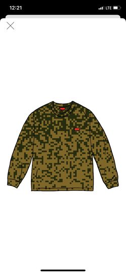 Supreme camo long sleev