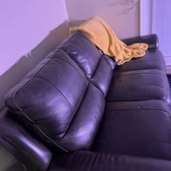 Leather Couch 