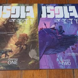 Isola Volume 1 And 2 Paperback Comic Book Captain Guard Evil Spell