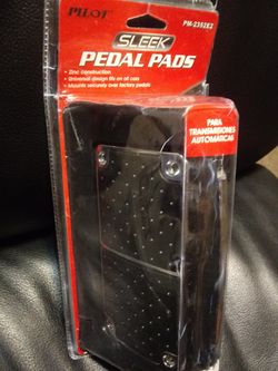 Sleek pedal pads