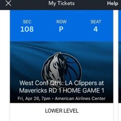 Clippers At Maverick Tickets| April 26