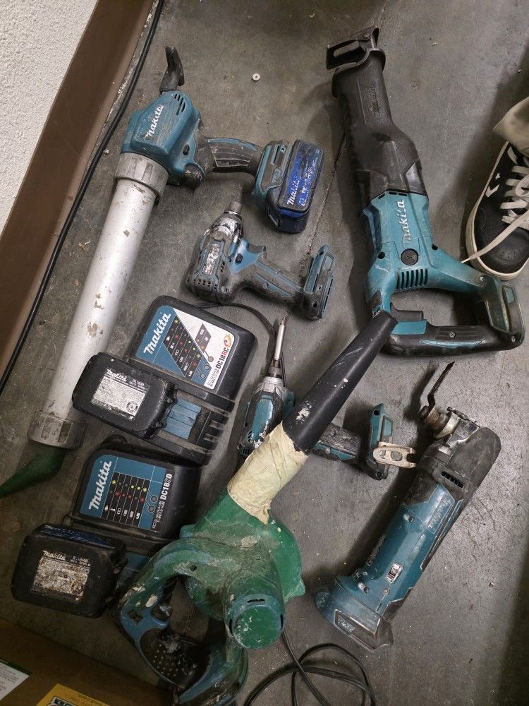 Makita 18V Tools – Priced Individually
