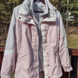 Columbia Grand Peak II ~ Interchangeable Coat w/3  Looks 
