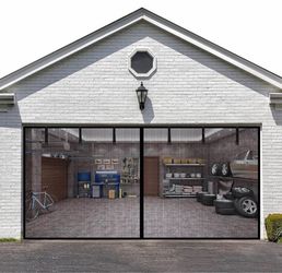 Garage Door Magnetic Screen for 16' x 8' double garage door.