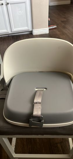 Grey booster seat oxo brand