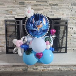 Lilo And Stitch Balloon Bouquet 