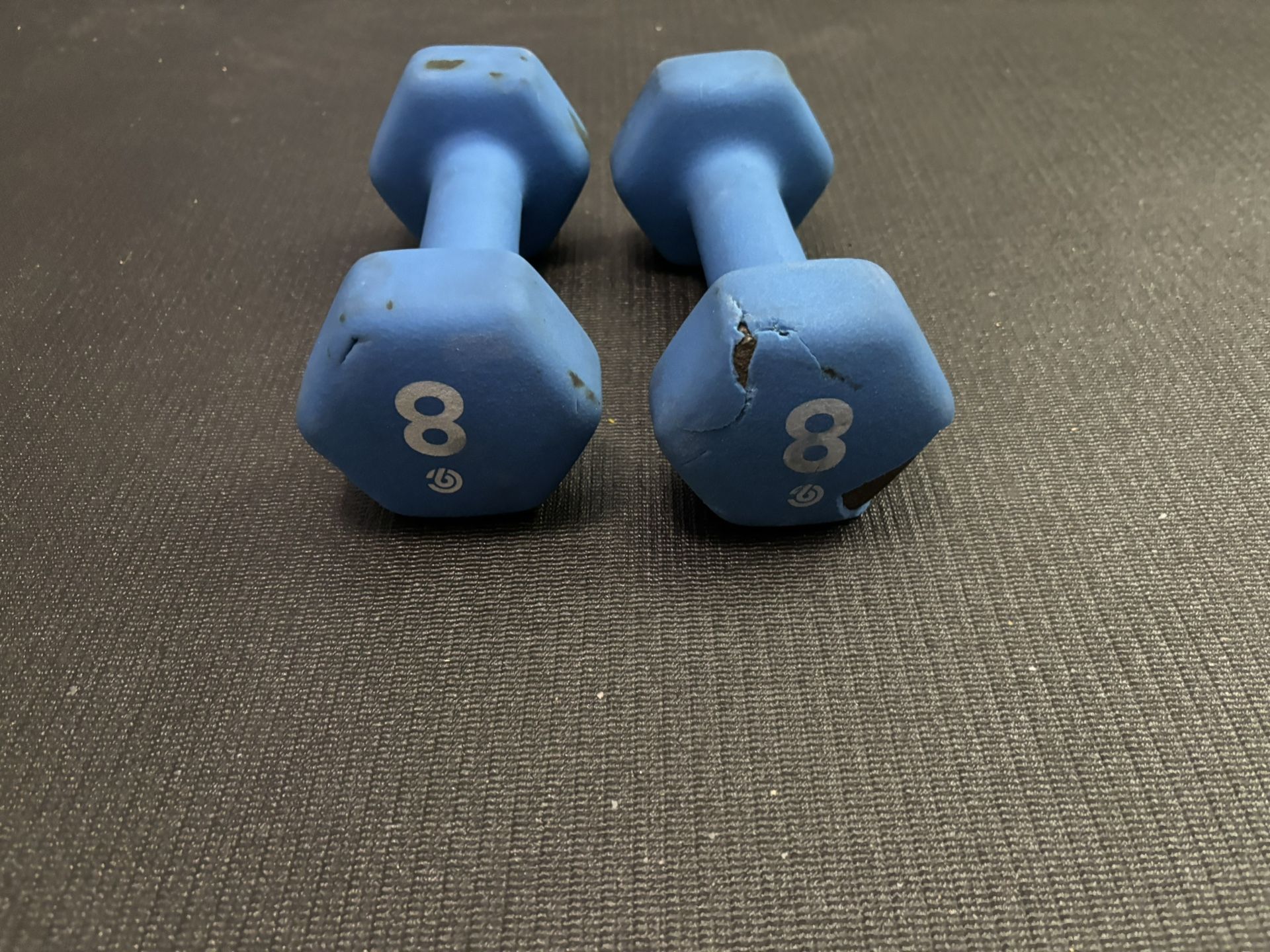 8 Pound Dumbbell Set