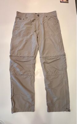 Kuhl Hybrid/Convertible Cargo Pants, Khaki, Men's 36X32 (actual 35/31)