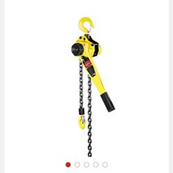 (2) 1&1/2 Ton Chain Hoist