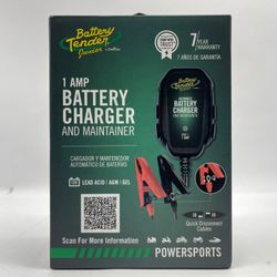 New Battery Tender Junior 1 Amp Battery Charger and Maintainer 022-0328