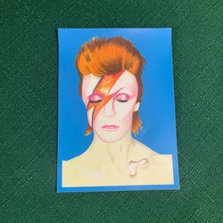 Commemorative David Bowie Magnet