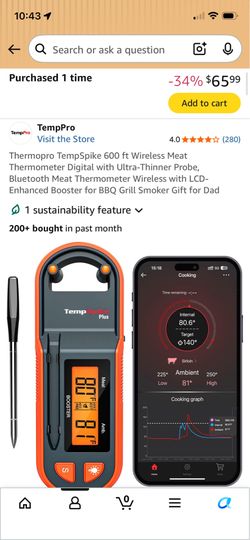 Digital and analog thermometer