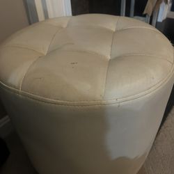 Leather Stool