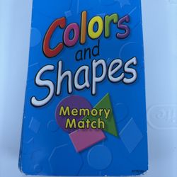Colors And Shapes Memory Game