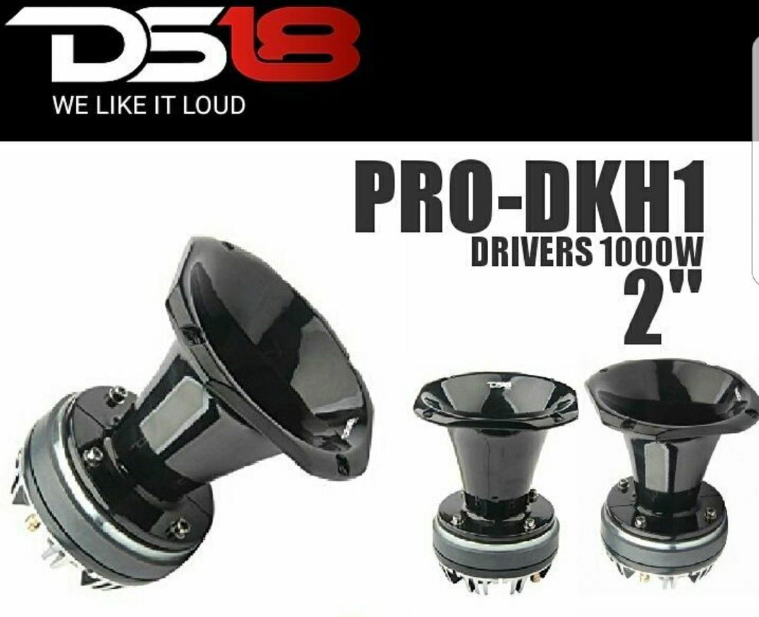Ds18 pro dkh1 driver and horn