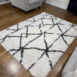 Modern Area Rug (5 Feet By 7 Feet)