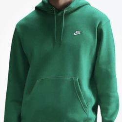Nike Sportswear Club Fleece Men's Pullover Hoodie  Stadium Green 3X Tall NWT