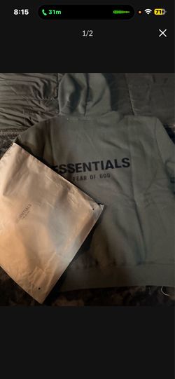Essentials hoodie size small and medium available only