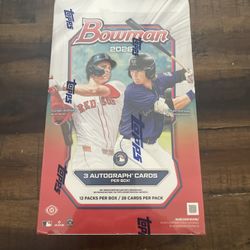 2026 Bowman Baseball Jumbo Box