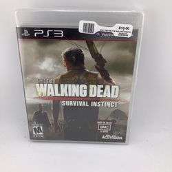 PS3 The Walking Dead Survival Instinct 