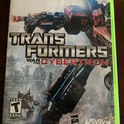 Transformers War For Cybertron Xbox 360 Video Game