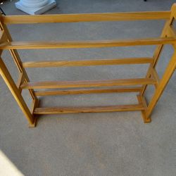 Wood , DVD, VCR TAPE OR CD RACK