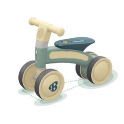 Tricycle Tricycle Folding Toddler Trike for Boys Girls Push Handle Canopy with Adjustable Seat Height Convertible Rear Wheels and Removable Pedal (Col