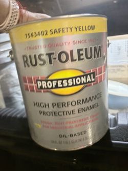 Rust-Oleum Professional Safety Yellow Enamel Paint