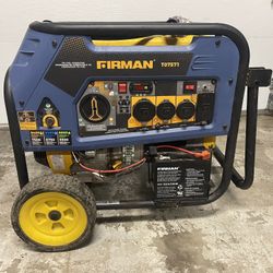 Firman 7500w Tri Fuel Generator 