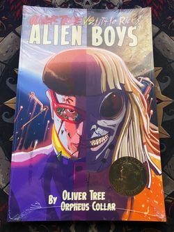 Collectible Oliver Tree Alien Boys Graphic Novel Sealed