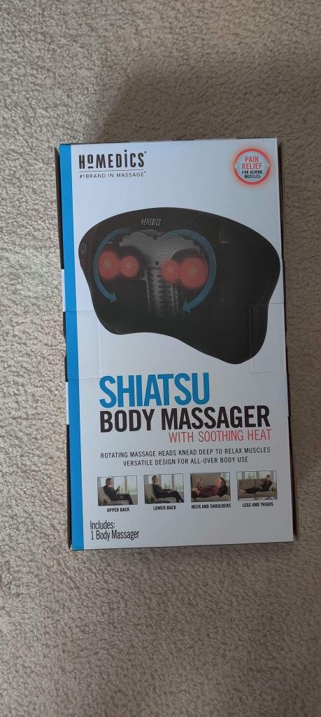 NEW IN BOX Shiatsu Body Massager.
