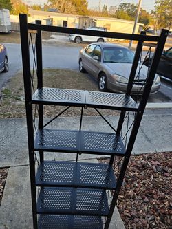 Folding Steel Shelf