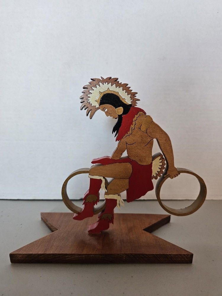 Native American Ring Dancer - Wood