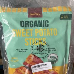 Organic Sweet Potato Sticks 8 pack