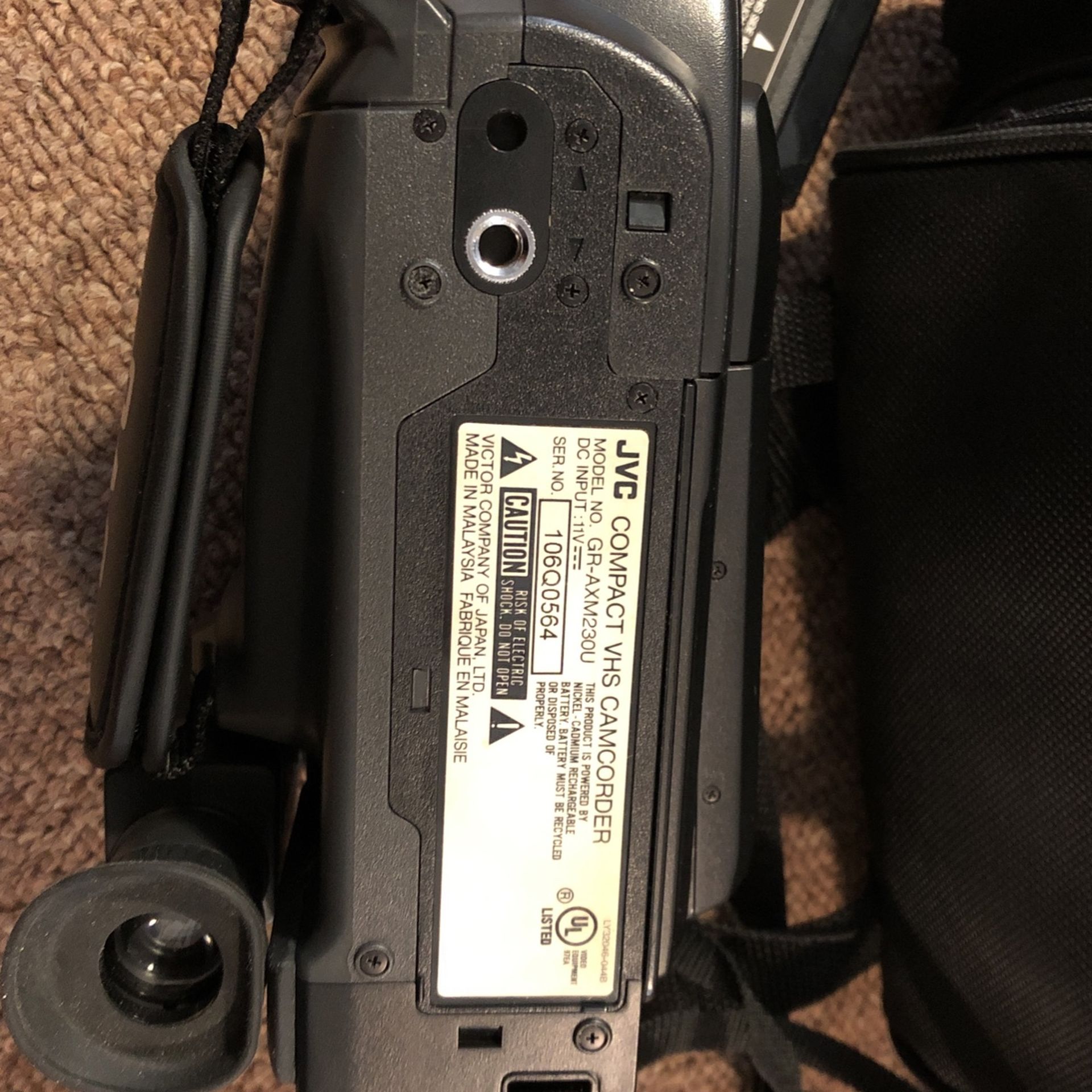 JVC GRAXM230 VHSC, SVHSC Analog Camcorder for Sale in Cohoes, NY