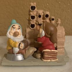 Disney Lil Classics Snow White Grumpy + Happy w/ Pipe Organ Figure 